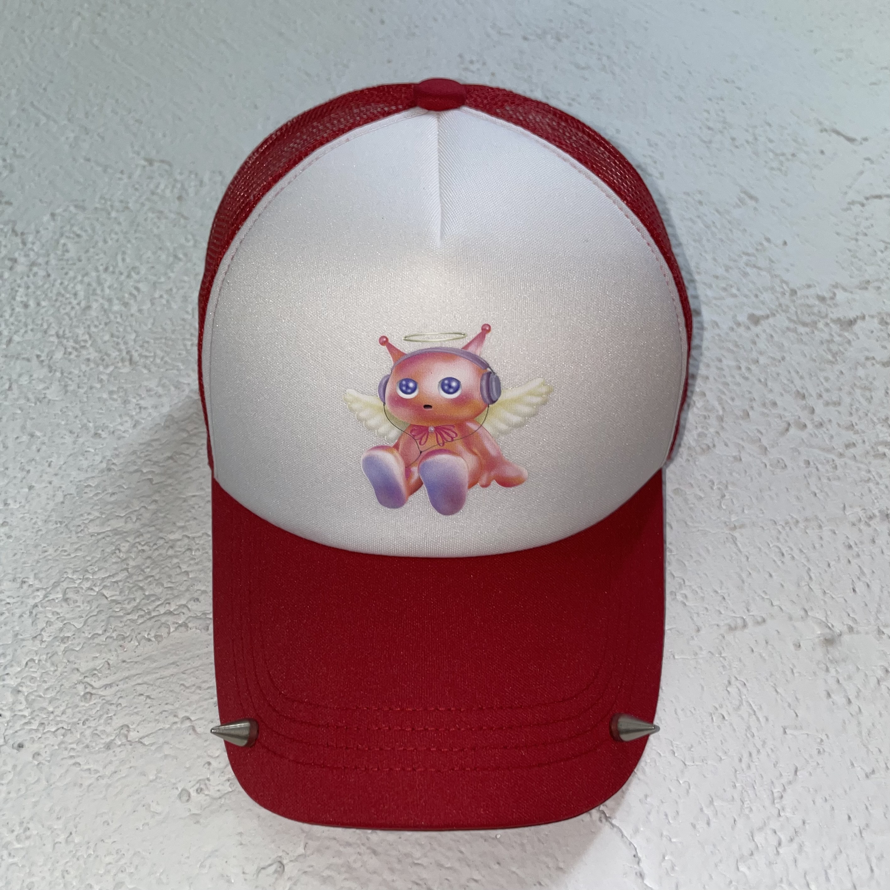 Angel headset cap [Red]