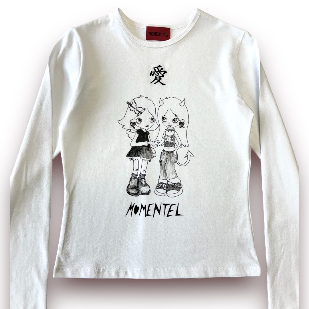Two Angel T-Shirts  [White]