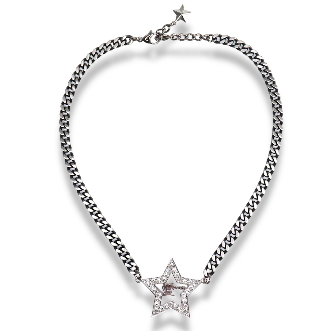 1995 Love Star Cubic Necklace